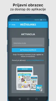 Nedeljski android App screenshot 5